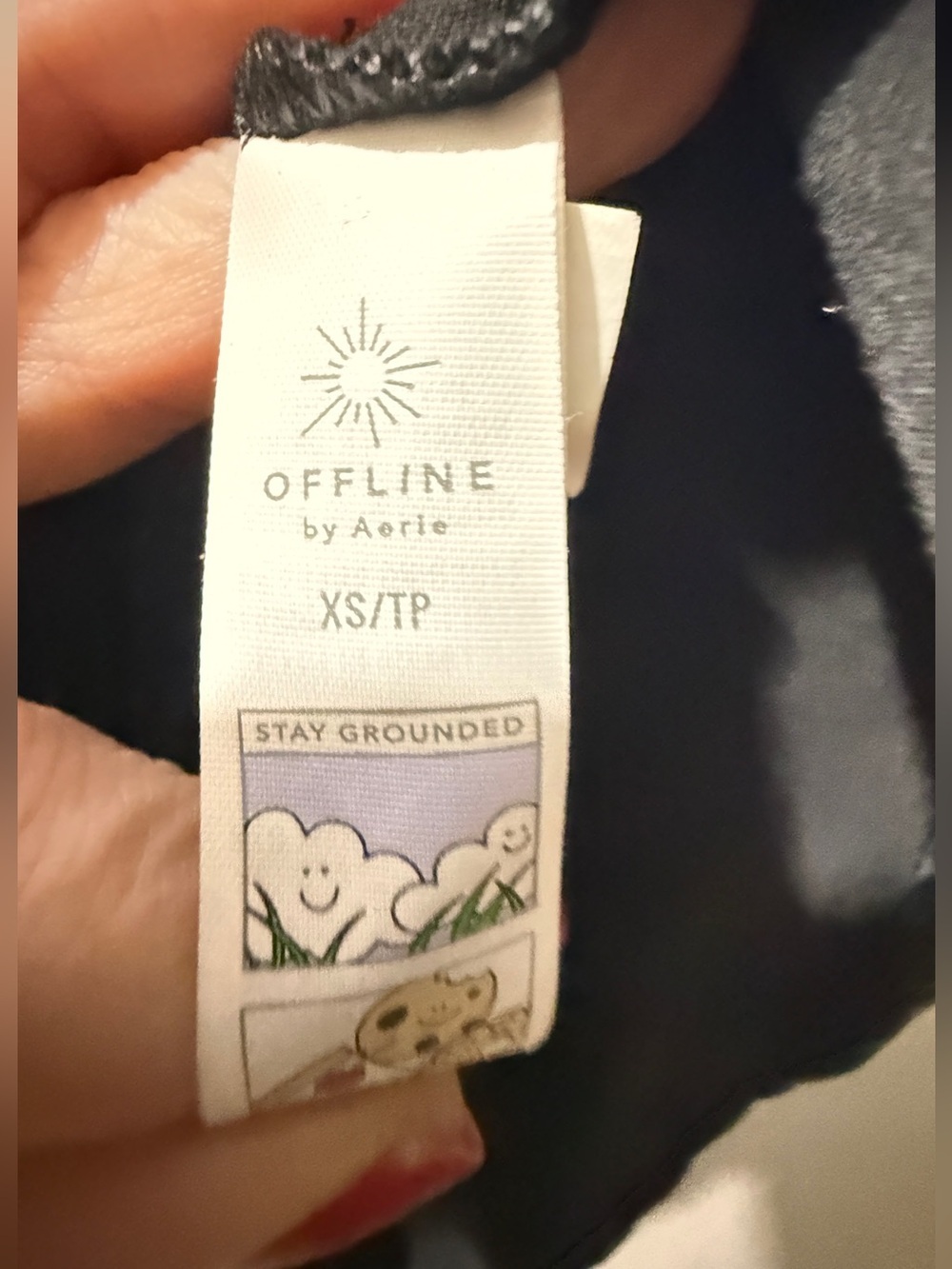 OFFLINE By Aerie OG Sunlight Mini Dress - Distressed Black - Picture 7 of 8